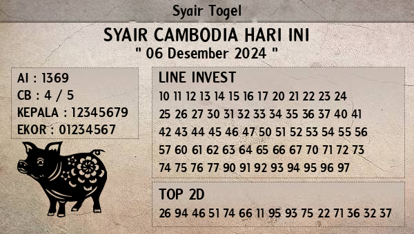 Prediksi Cambodia