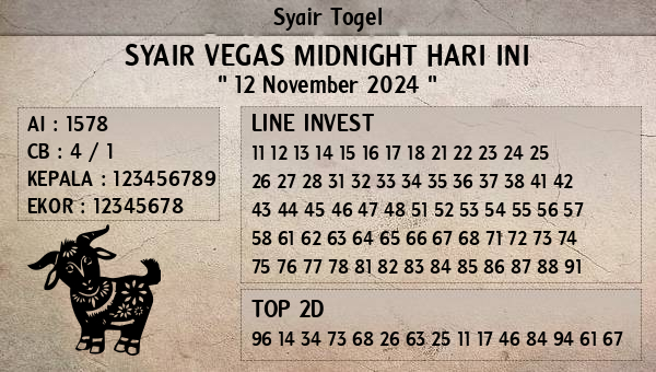 Prediksi Vegas Midnight